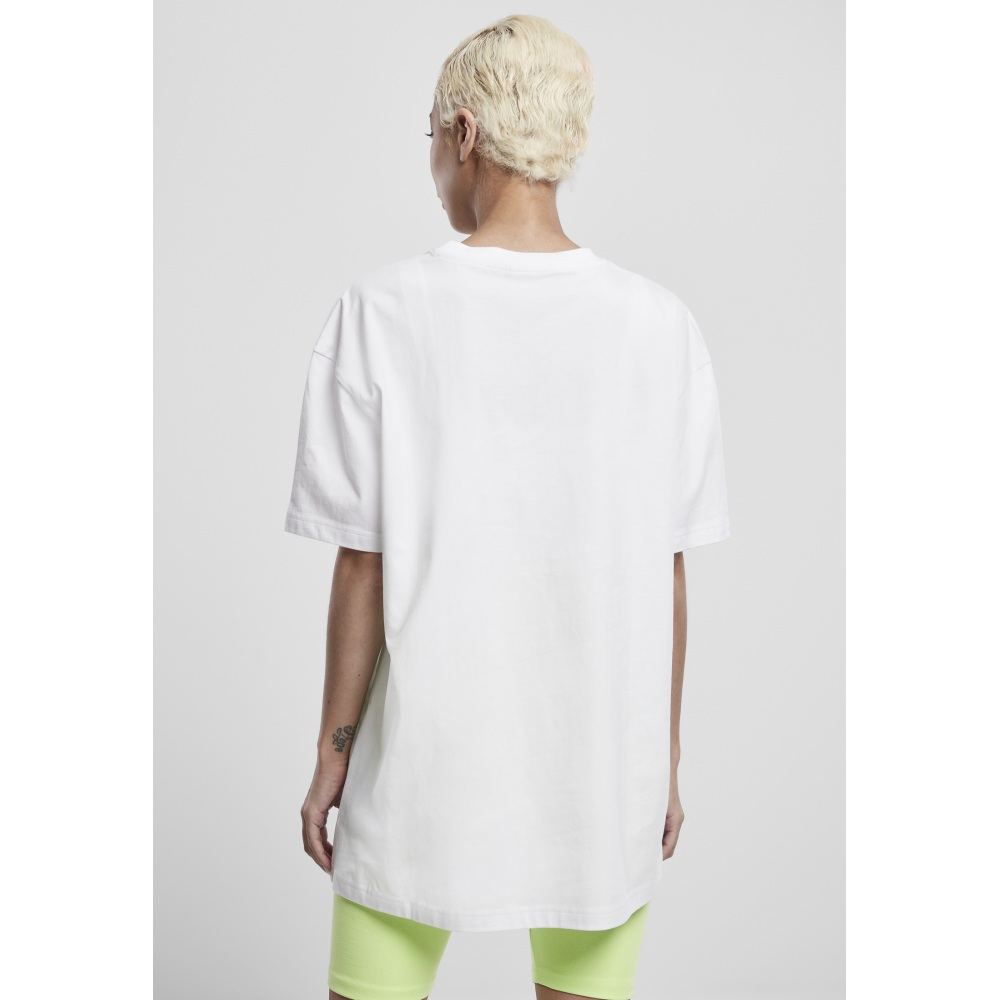 Urban Classics - Oversized Boyfriend Dames T-shirt - Wit